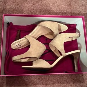 Diane Von Furstenburg Nissa Pebble Suede Heels